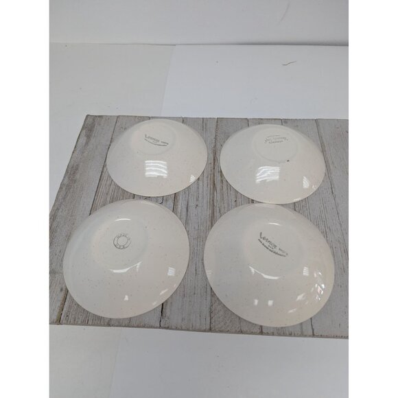 Vintage Set of 4 Vernonware Metlox Heavenly Days 5 1/2" Dessert Bowls MCM - Picture 6 of 10